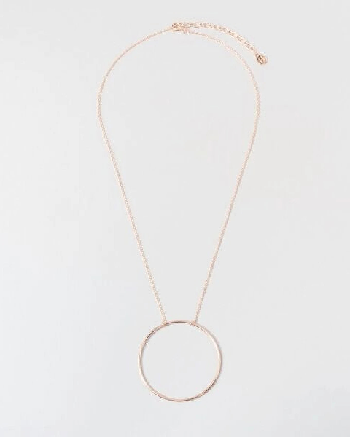 fejn jewelry Kette 'big circle' - mit großem Kreis – Ansicht 3