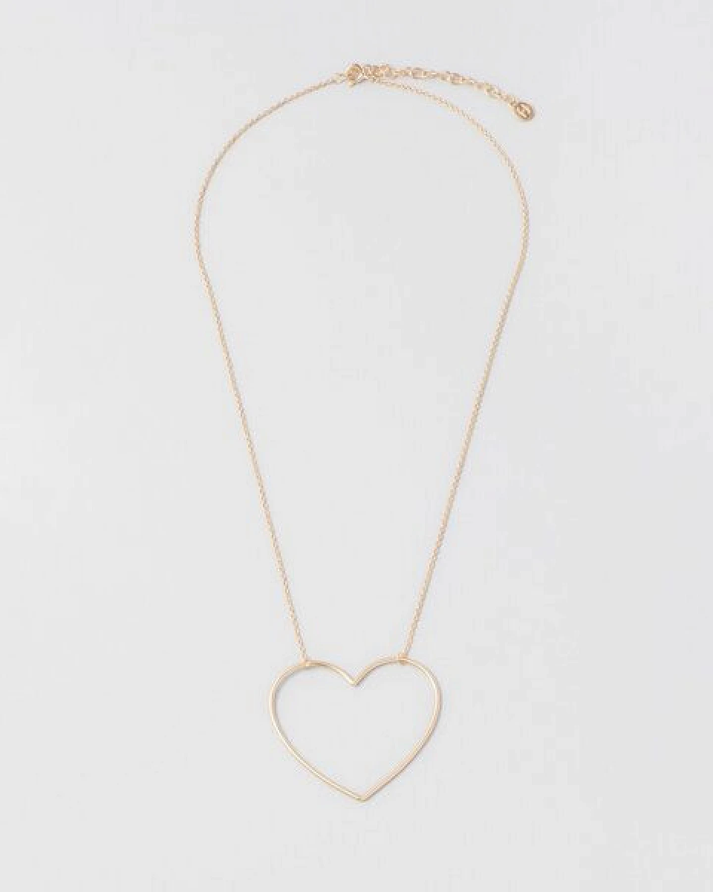 fejn jewelry Kette 'big heart' - mit großem Herz – Ansicht 3