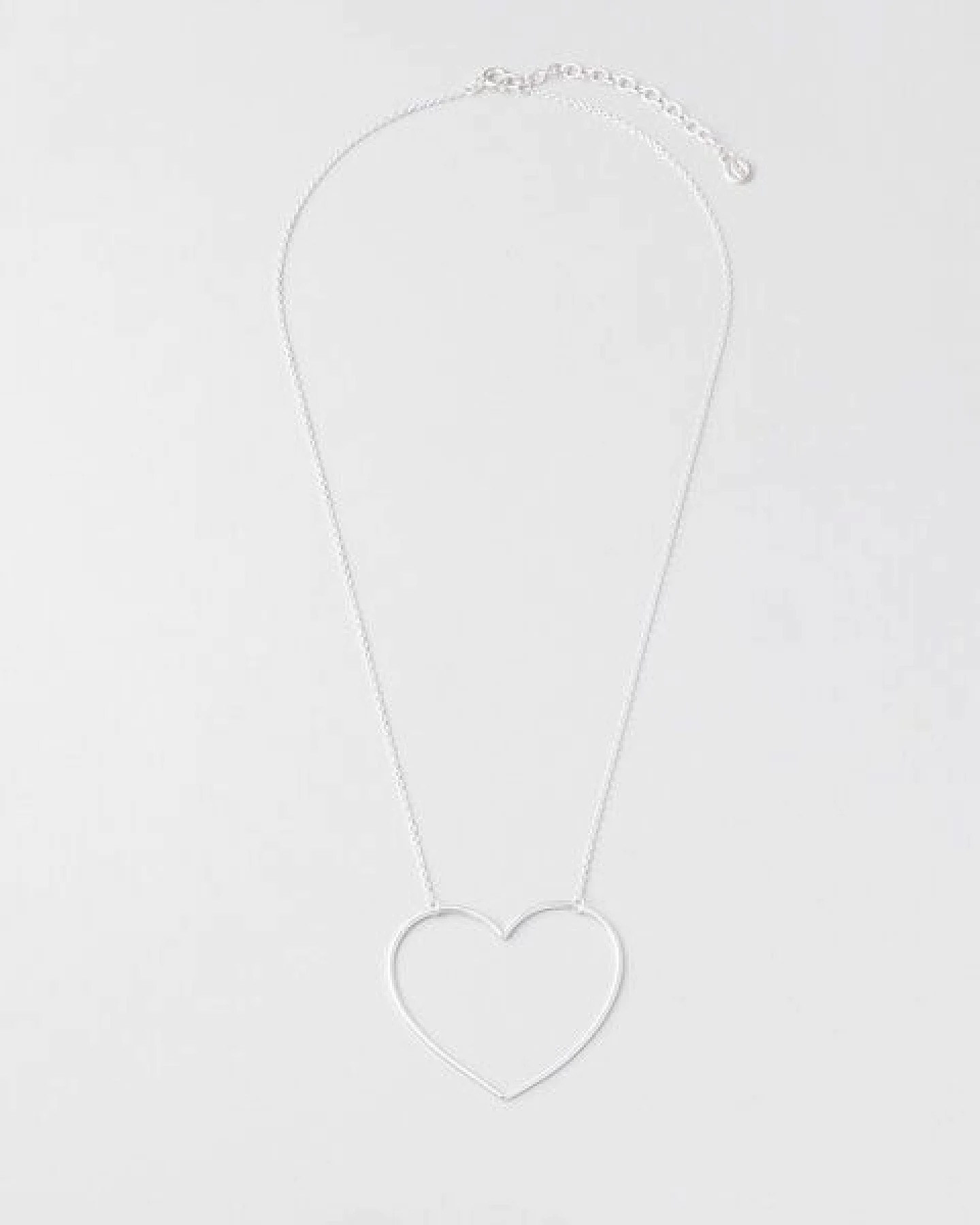 fejn jewelry Kette 'big heart' - mit großem Herz – Ansicht 3
