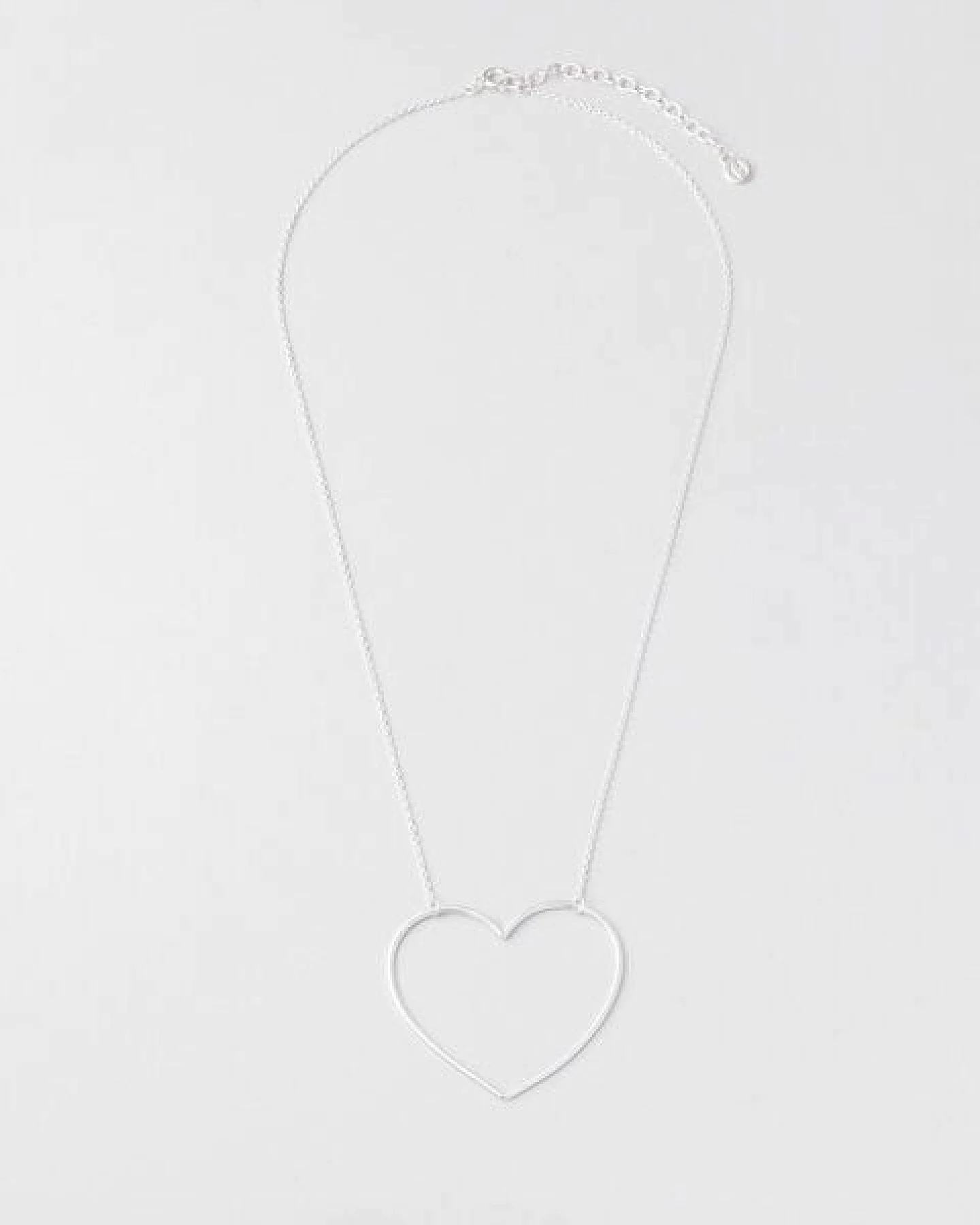 fejn jewelry Kette 'big heart' - mit großem Herz – Ansicht 3