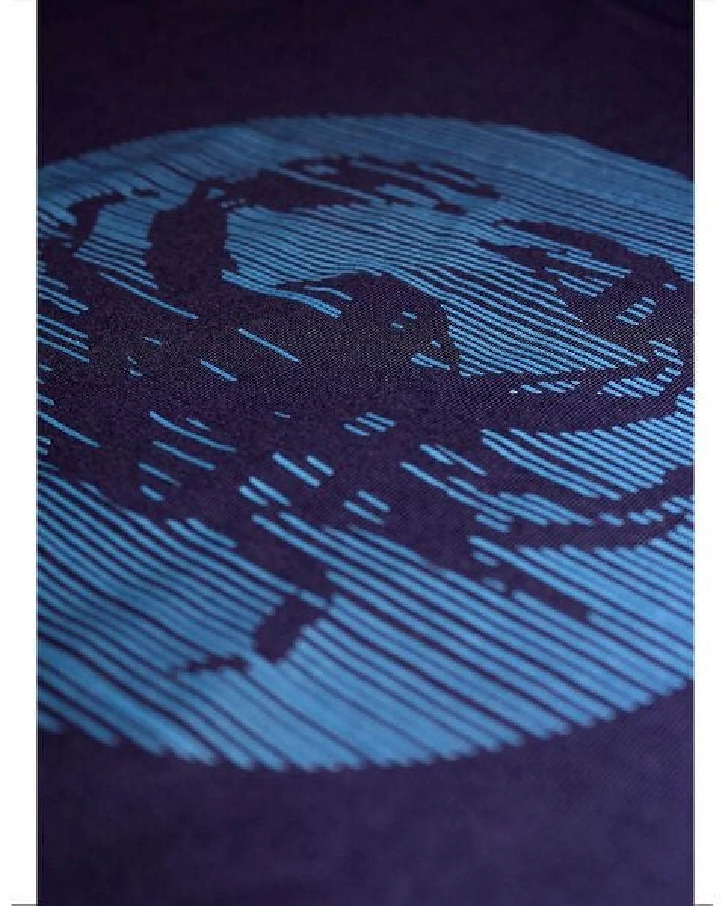 FÄDD Damen T-Shirt Rundhals aus Bio-Baumwolle "Crustacea" Navy Blau – Ansicht 4