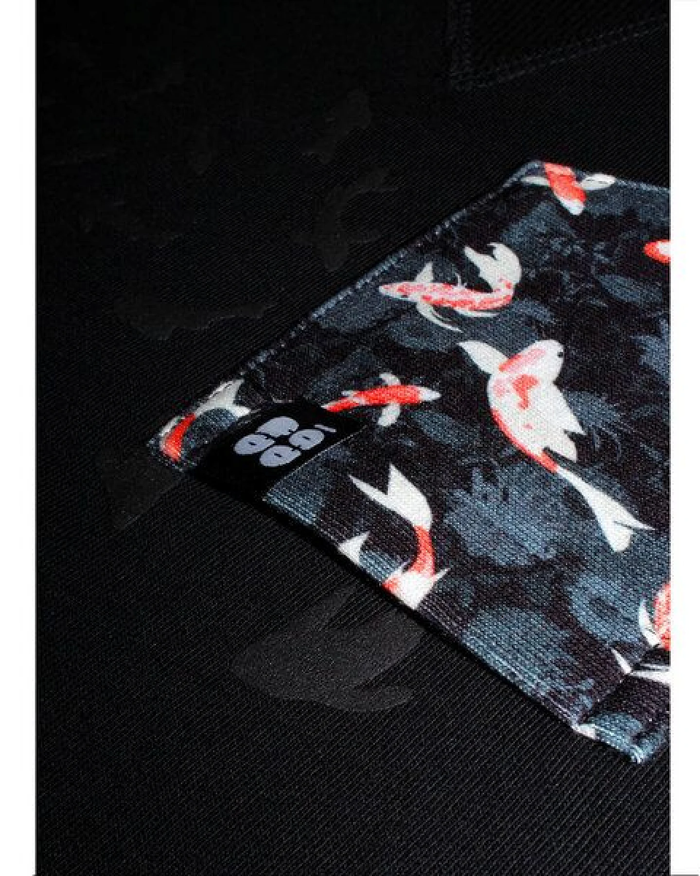 FÄDD Damen Sweatshirt Pullover aus Bio-Baumwolle "Bit Koi BT" Schwarz – Ansicht 4