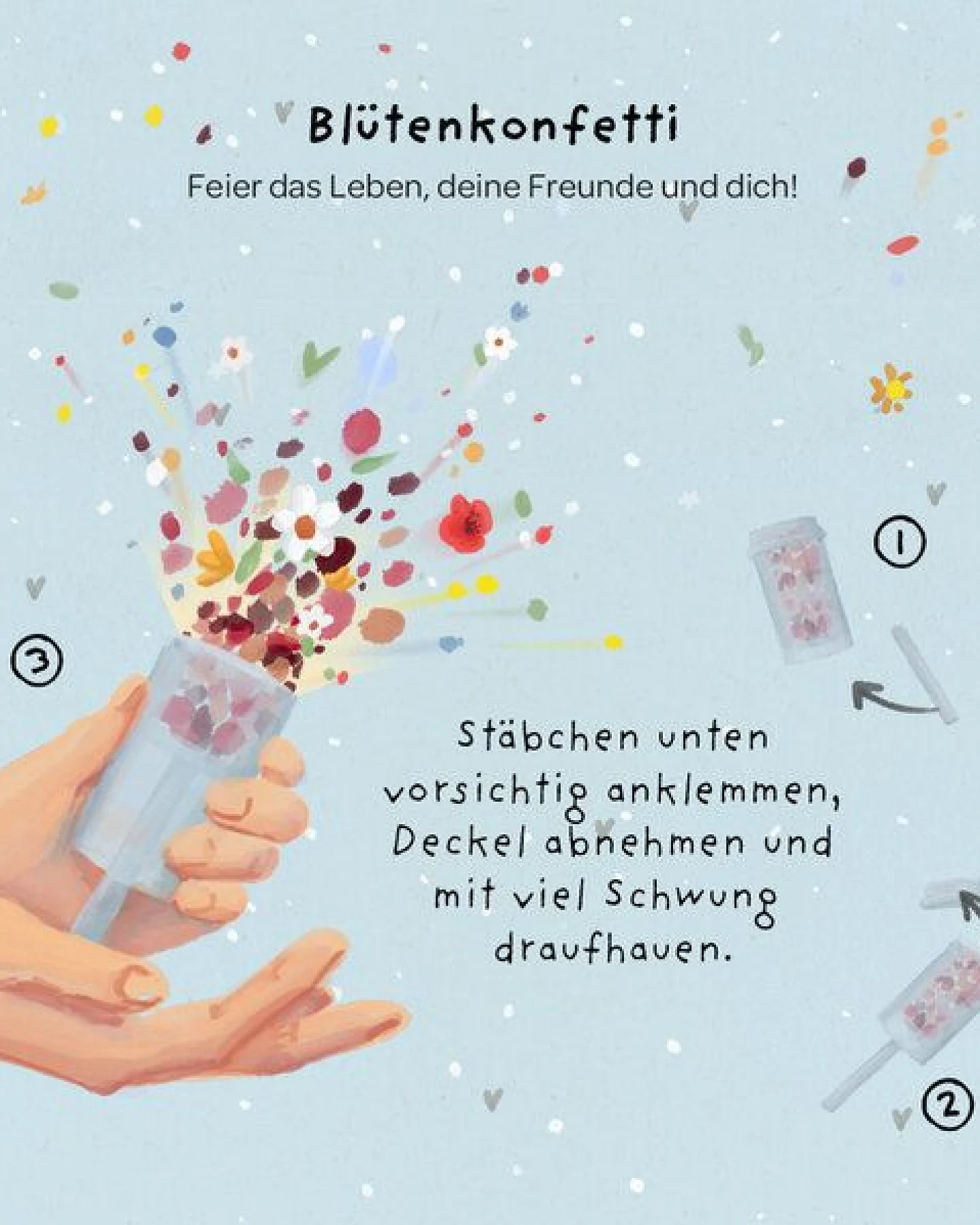 Die Stadtgärtner Blütenkonfetti im Popper – Ansicht 2
