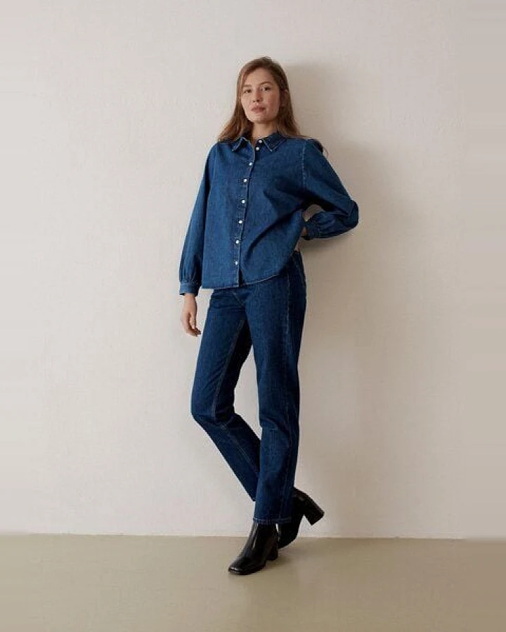 Givn Berlin Jeans GBCHARLOTTE straight Fit aus Bio-Baumwolle