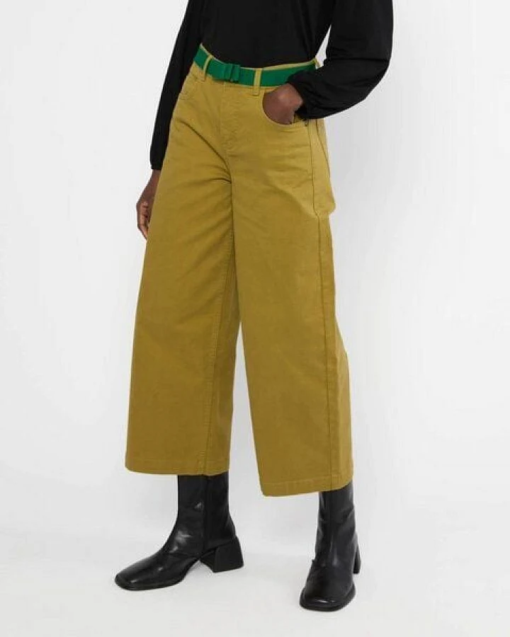 Blutsgeschwister High Waist Culotte Jeans aus Bio-Baumwolle