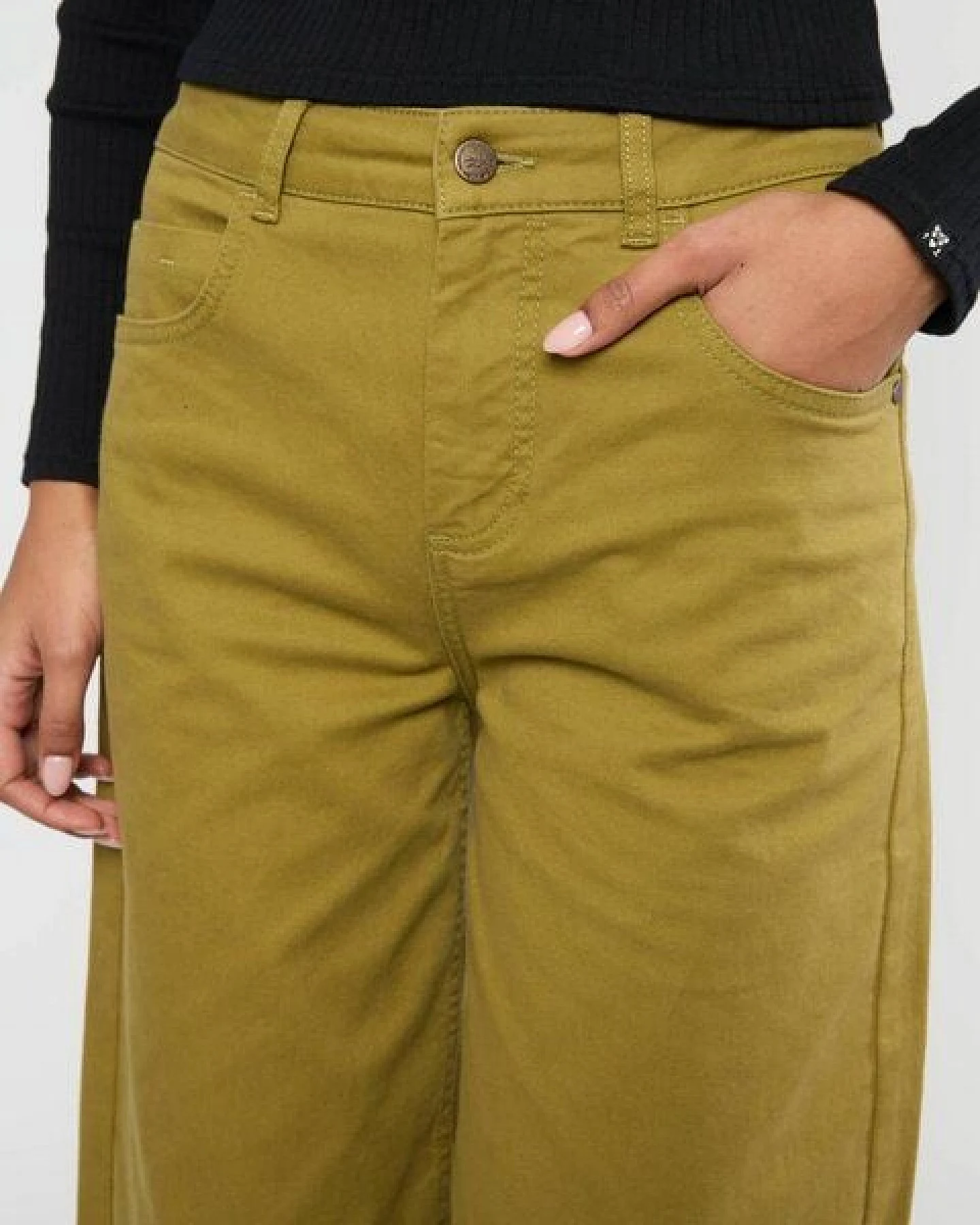 Blutsgeschwister High Waist Culotte Jeans aus Bio-Baumwolle – Ansicht 4