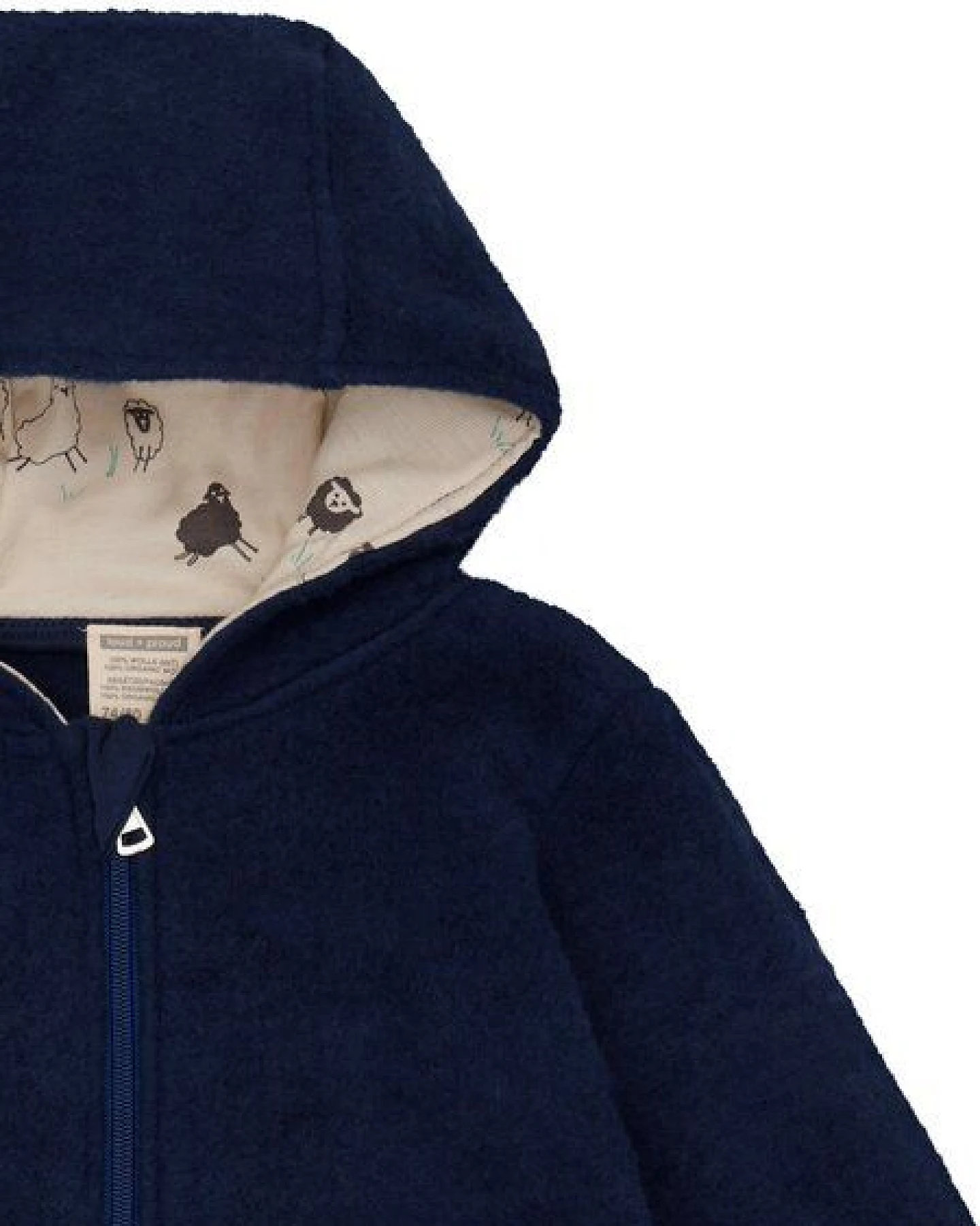 loud + proud Babys & Kinder Wollfleece-Overall, GOTS-zertifiziert – Ansicht 3