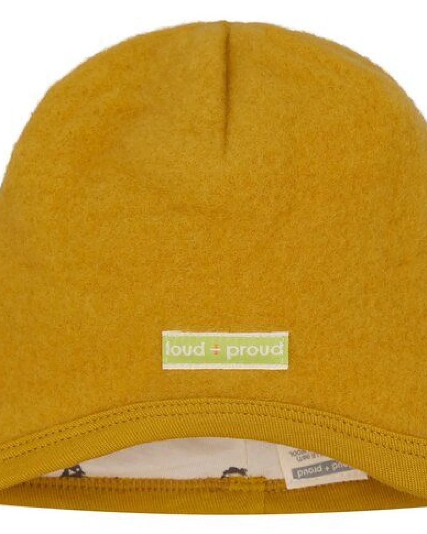 loud + proud Babys & Kinder Mütze Wollfleece, GOTS-zertifiziert – Ansicht 3