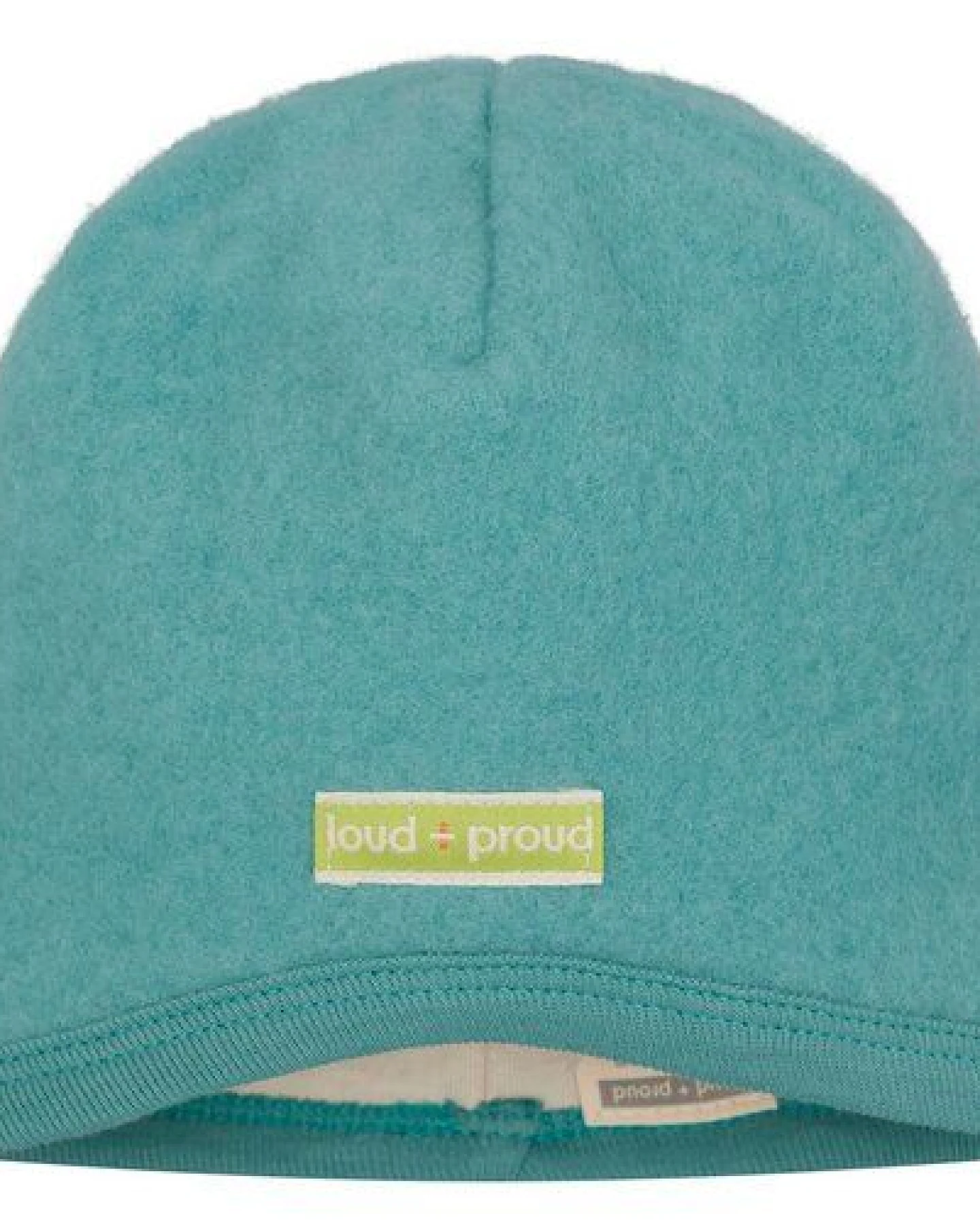 loud + proud Babys & Kinder Mütze Wollfleece, GOTS-zertifiziert – Ansicht 3