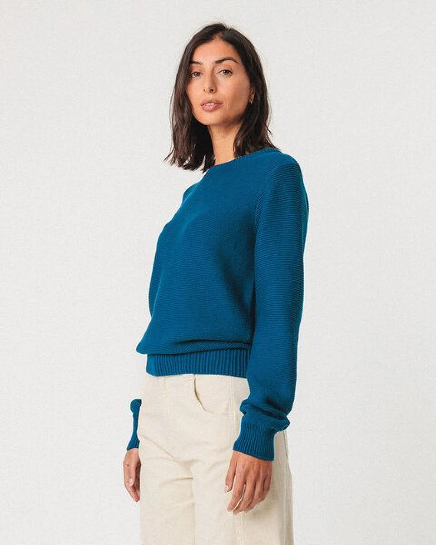 SKFK Pullover Iradi - Oxford Blue – Ansicht 2