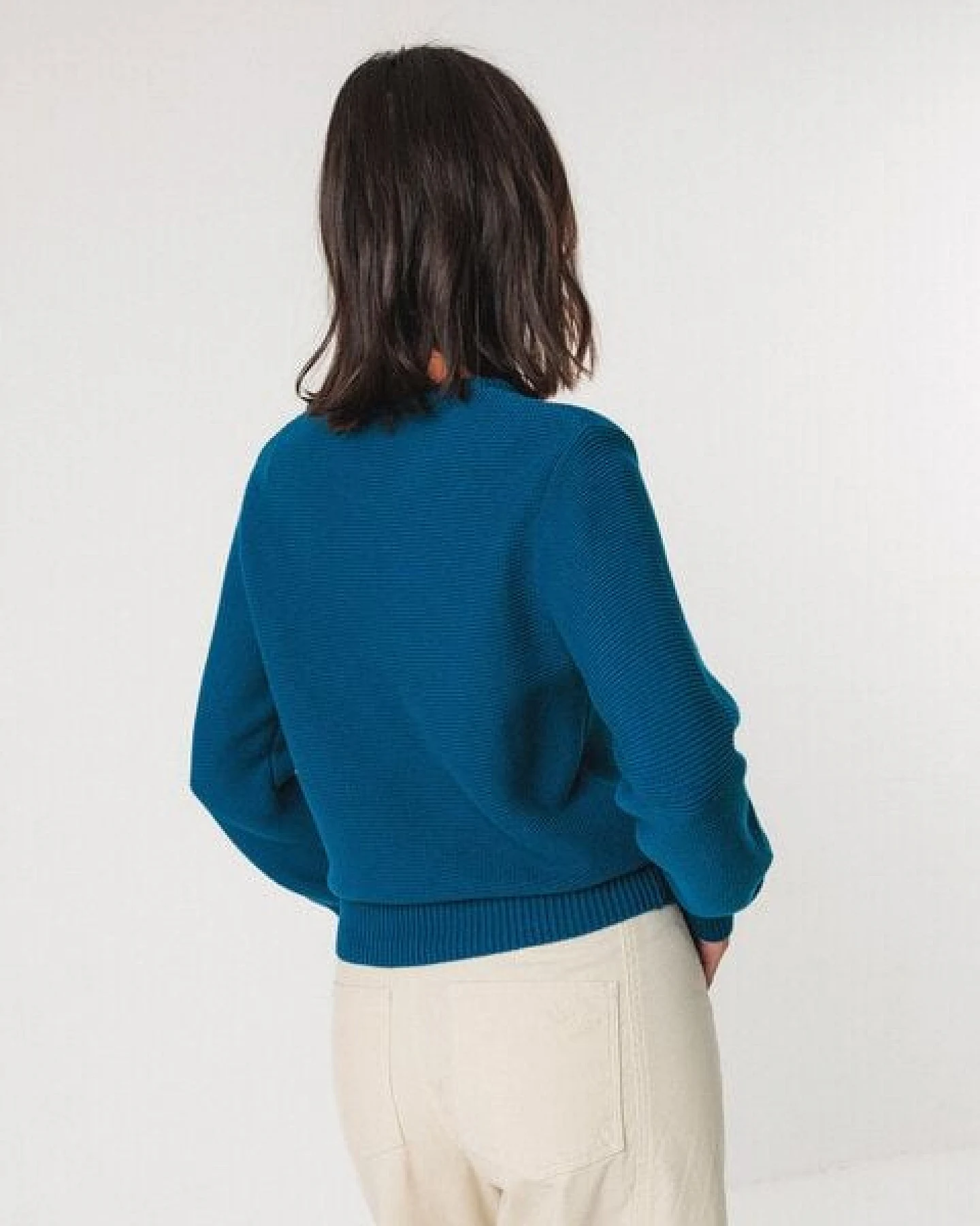 SKFK Pullover Iradi - Oxford Blue – Ansicht 3