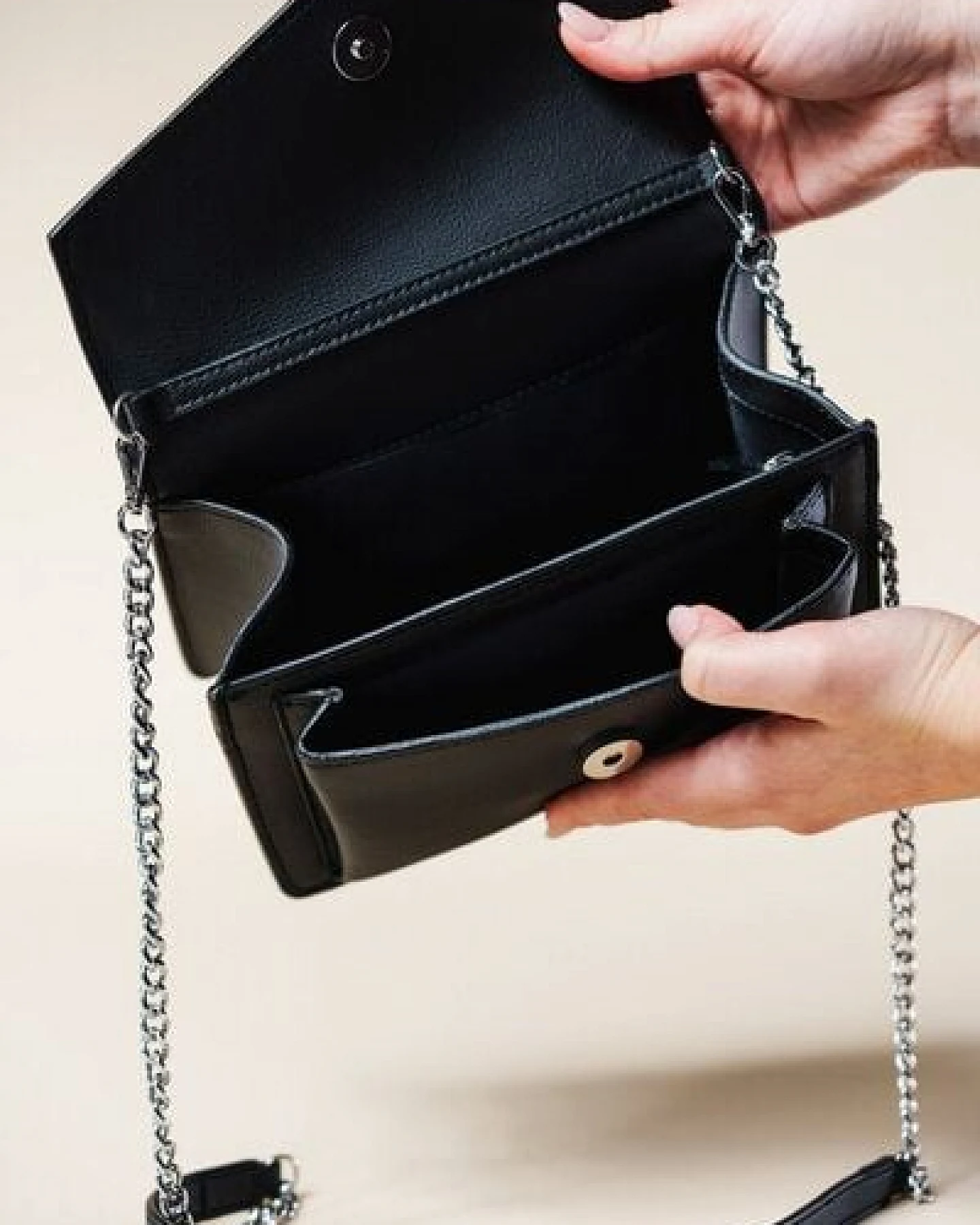 BEMENTI Crossbody Bag aus Kaktusleder – Ansicht 3