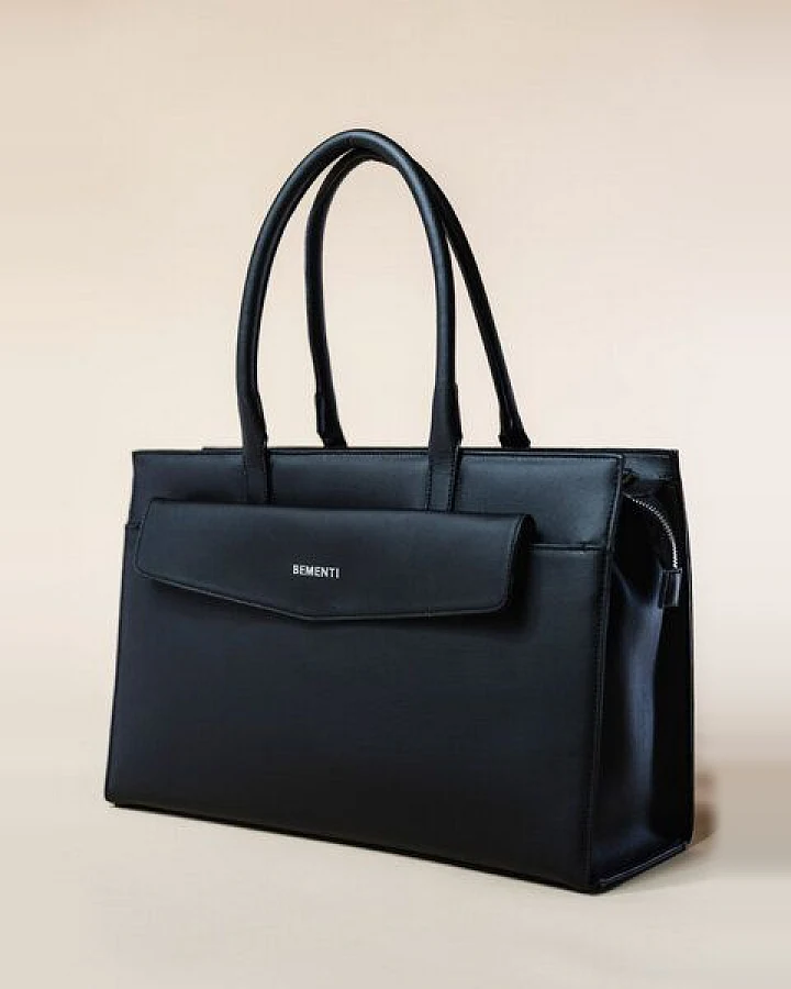BEMENTI Business Bag aus Kaktusleder