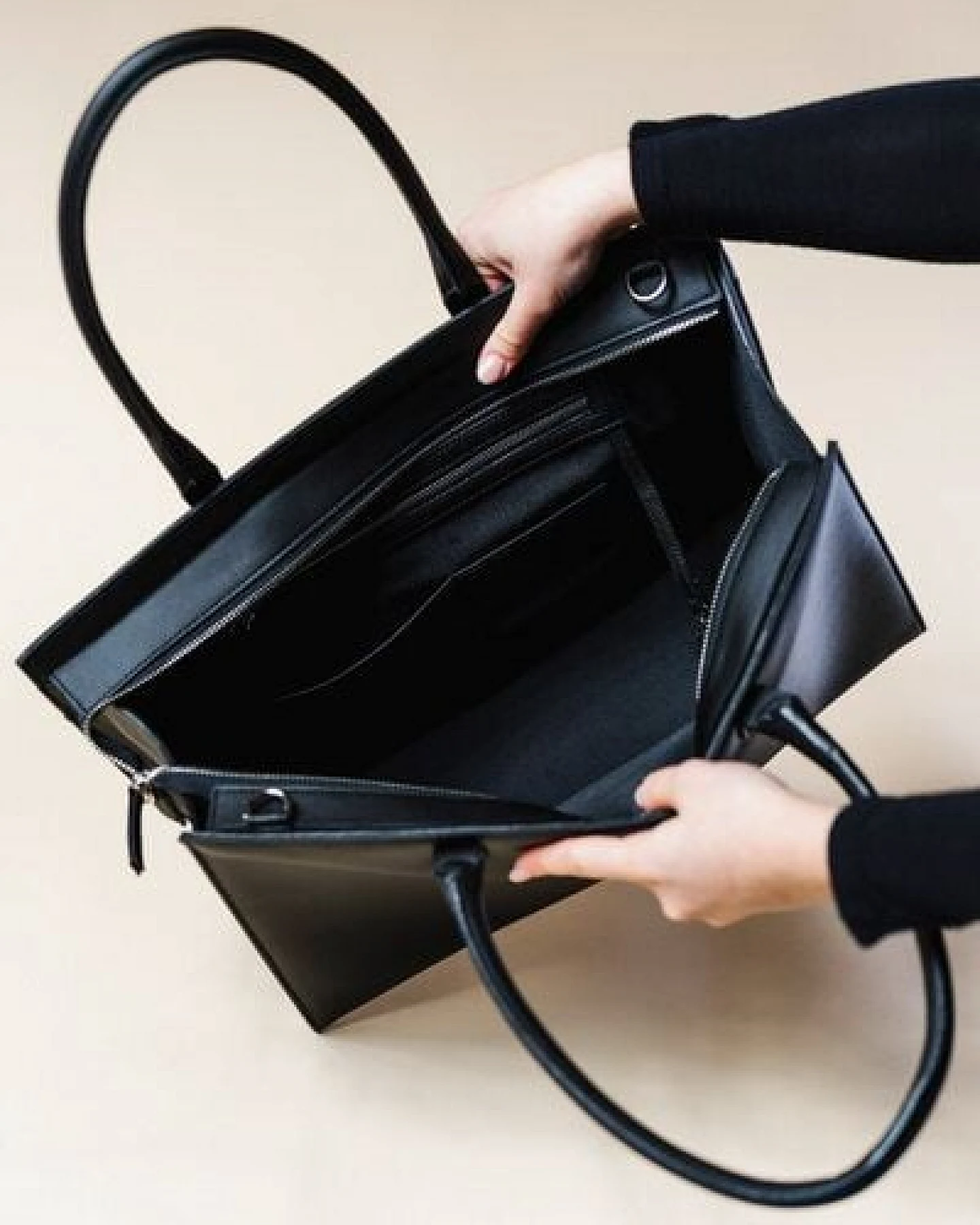 BEMENTI Business Bag aus Kaktusleder – Ansicht 2