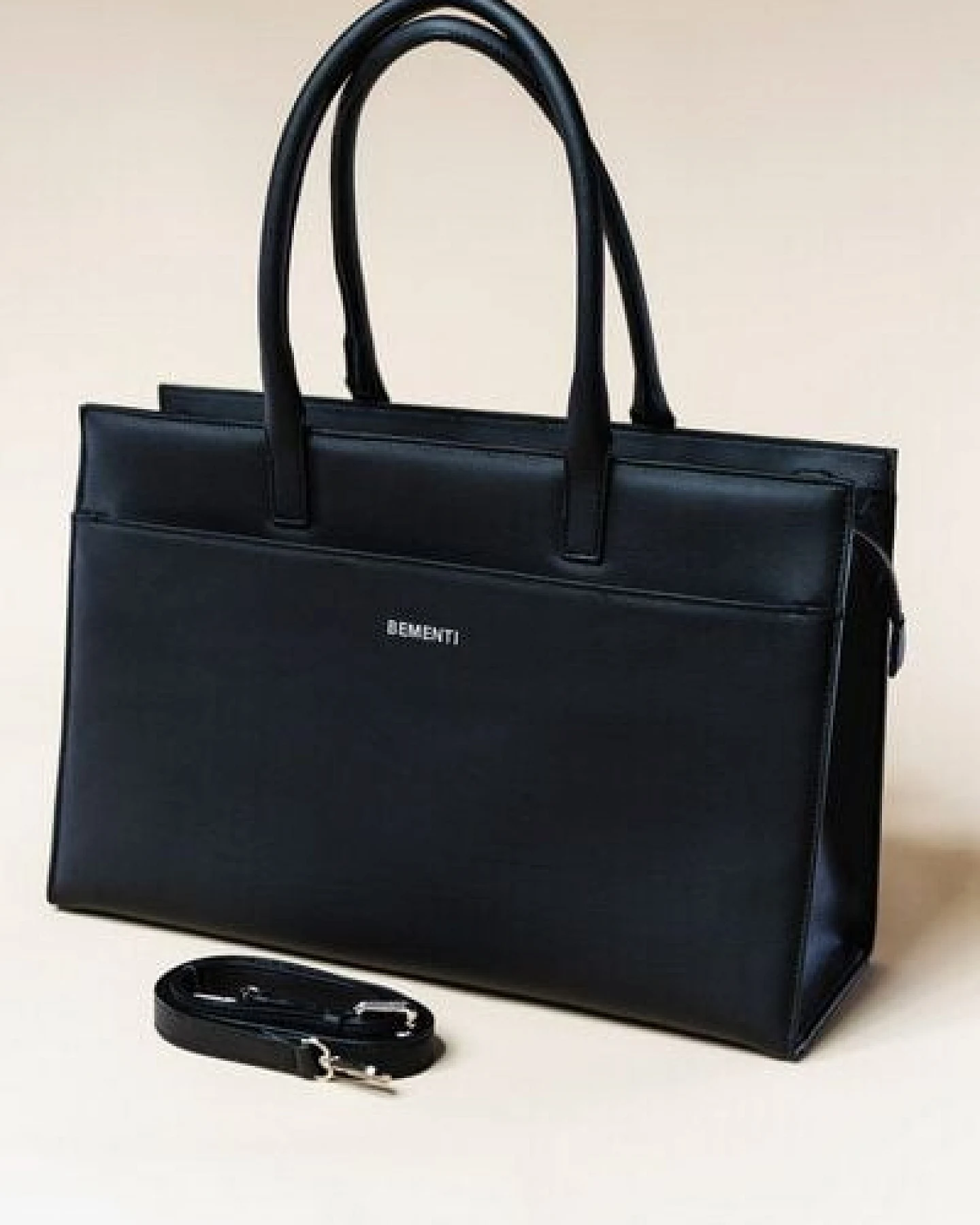 BEMENTI Business Bag aus Kaktusleder – Ansicht 4