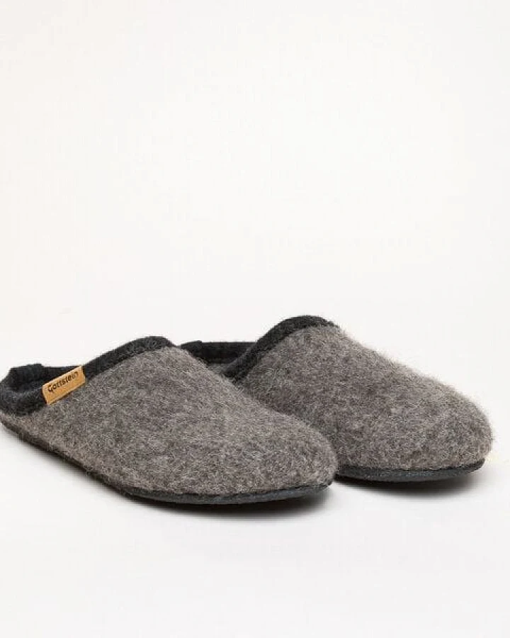 Gottstein Filz-Pantoffel Alpine Light Natur - Damen & Herren Hausschuh aus 100% seltenen Schurwollen