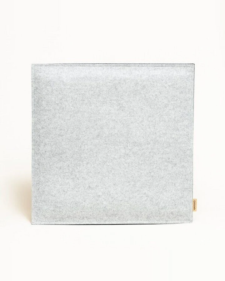 GOTTSTEIN® Filz-Sitzkissen eckig aus 100% Schurwolle Ø 35 & 40 cm