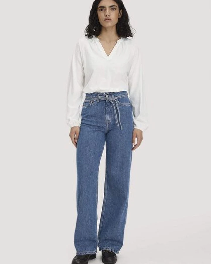 hessnatur Jeans ALVA Wide Leg Soft aus Bio-Baumwolle mit TENCEL Lyocell