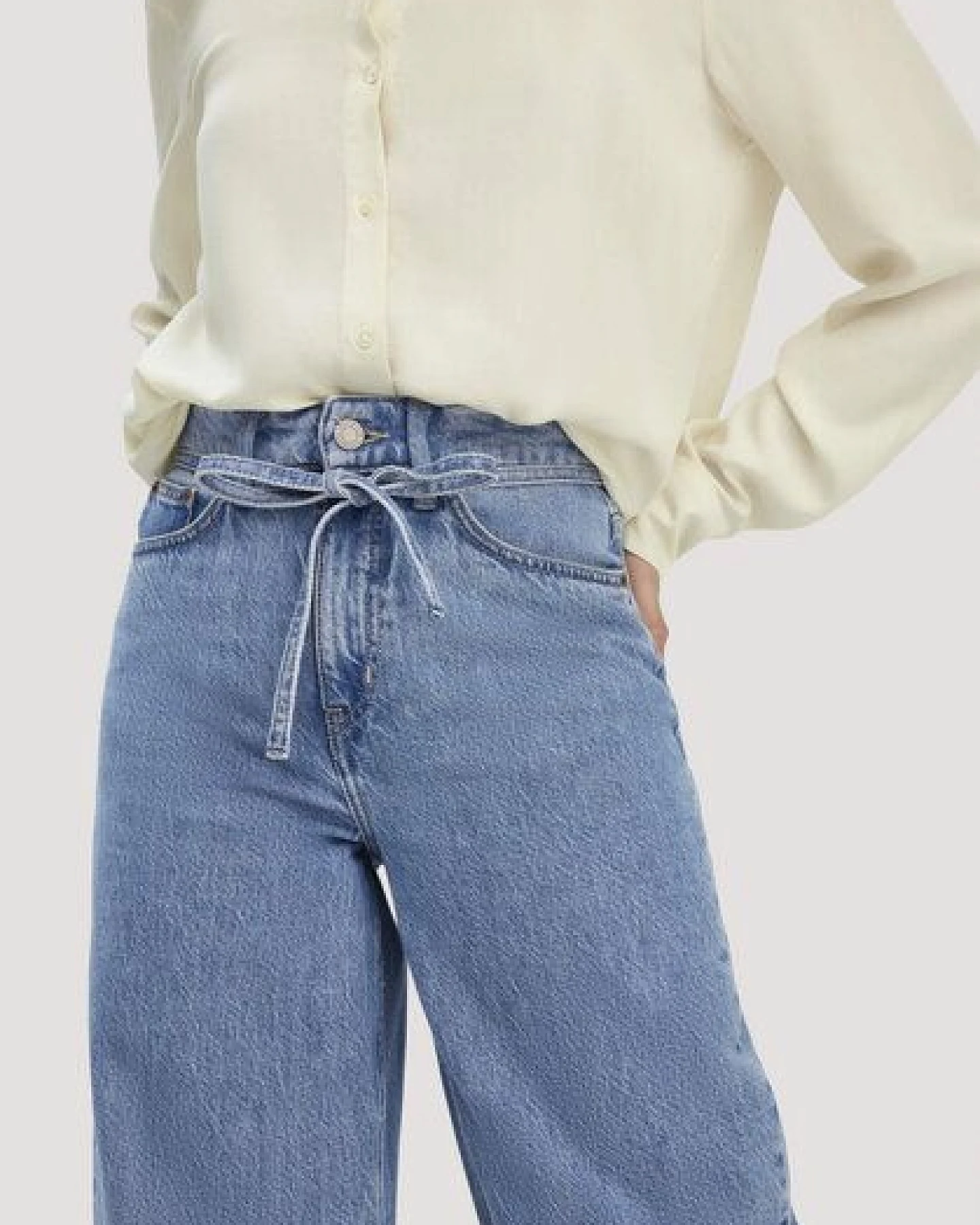 hessnatur Jeans ALVA Wide Leg Soft aus Bio-Baumwolle mit TENCEL Lyocell – Ansicht 2
