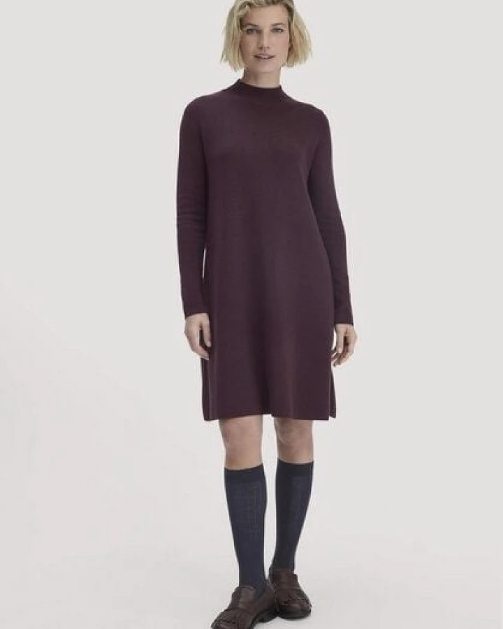 hessnatur Strick Kleid Relaxed aus TENCEL Lyocell mit Bio-Baumwolle