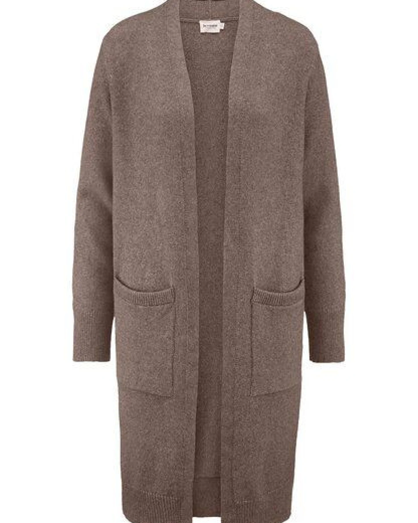 hessnatur Strick Jacke Relaxed aus Bio-Schurwolle mit Bio-Baumwolle – Ansicht 3