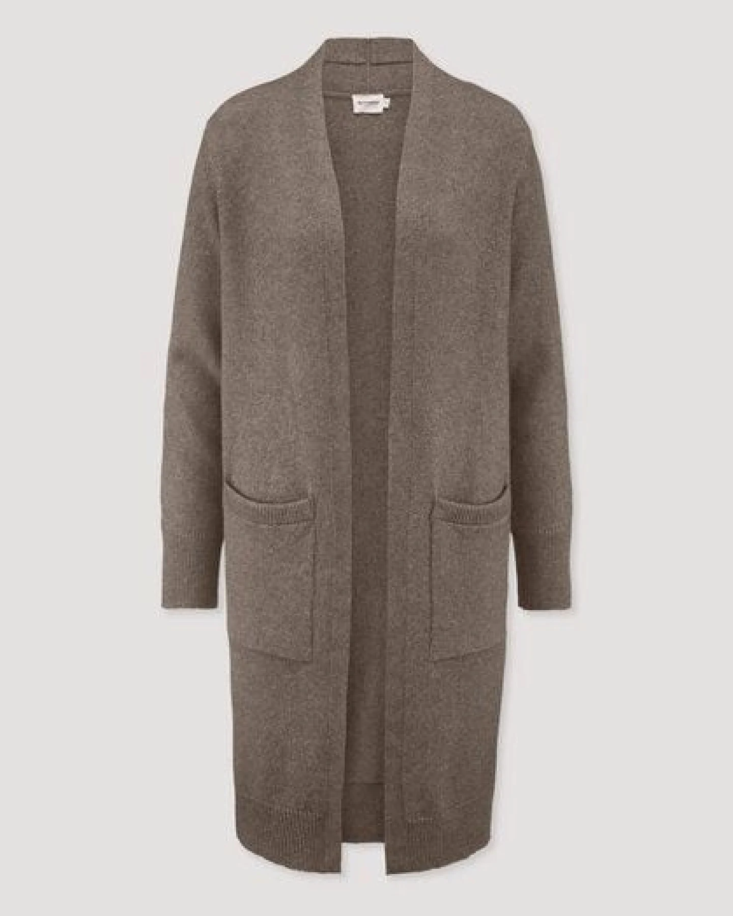 hessnatur Strick Jacke Relaxed aus Bio-Schurwolle mit Bio-Baumwolle – Ansicht 4