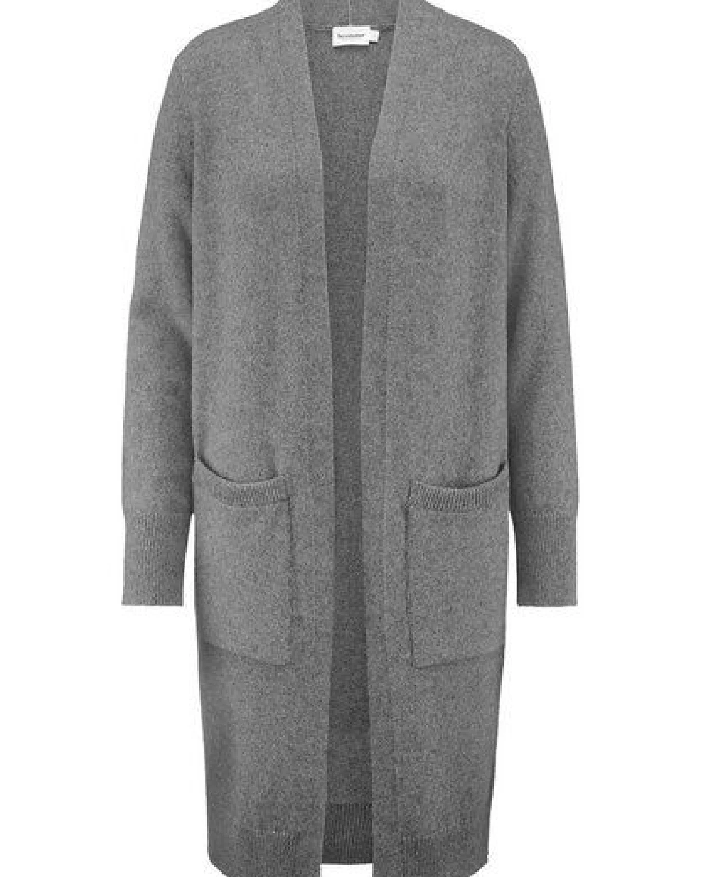 hessnatur Strick Jacke Relaxed aus Bio-Schurwolle mit Bio-Baumwolle – Ansicht 3