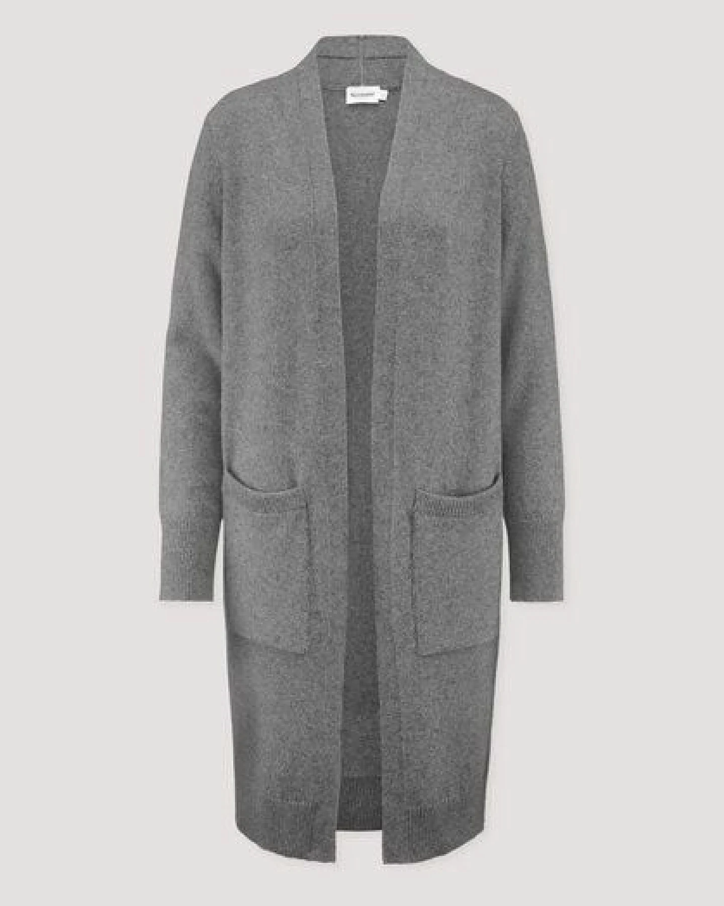 hessnatur Strick Jacke Relaxed aus Bio-Schurwolle mit Bio-Baumwolle – Ansicht 4