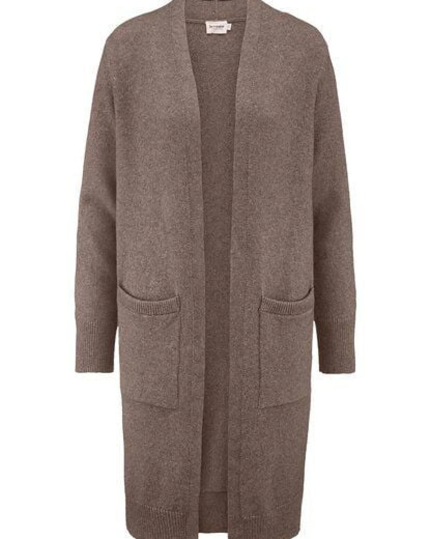 hessnatur Strick Jacke Relaxed aus Bio-Schurwolle mit Bio-Baumwolle – Ansicht 3