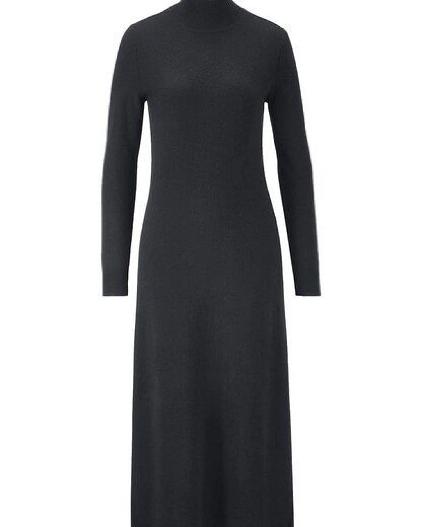 hessnatur Strick Kleid Regular aus Bio-Schurwolle mit Kaschmir – Ansicht 3
