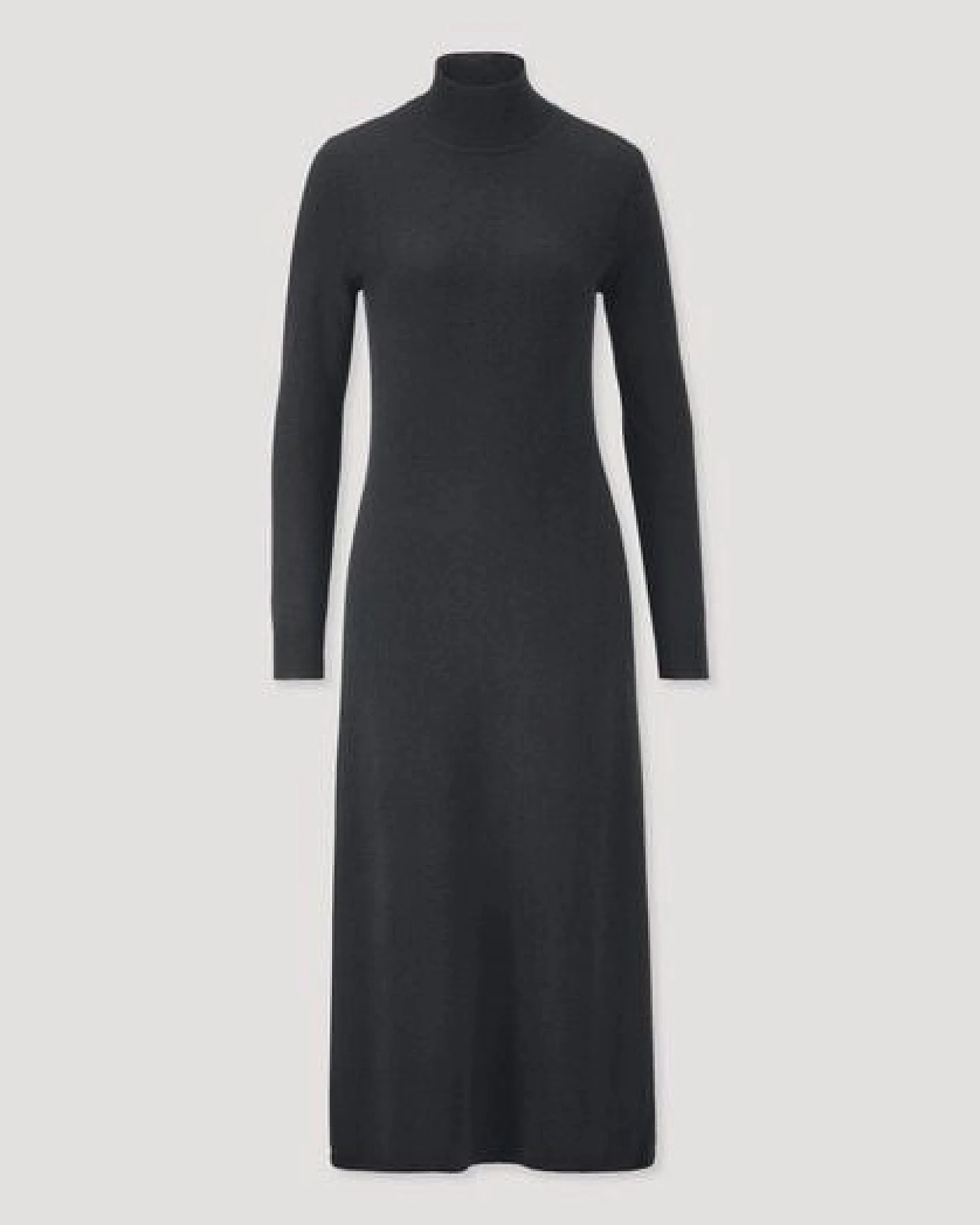 hessnatur Strick Kleid Regular aus Bio-Schurwolle mit Kaschmir – Ansicht 4