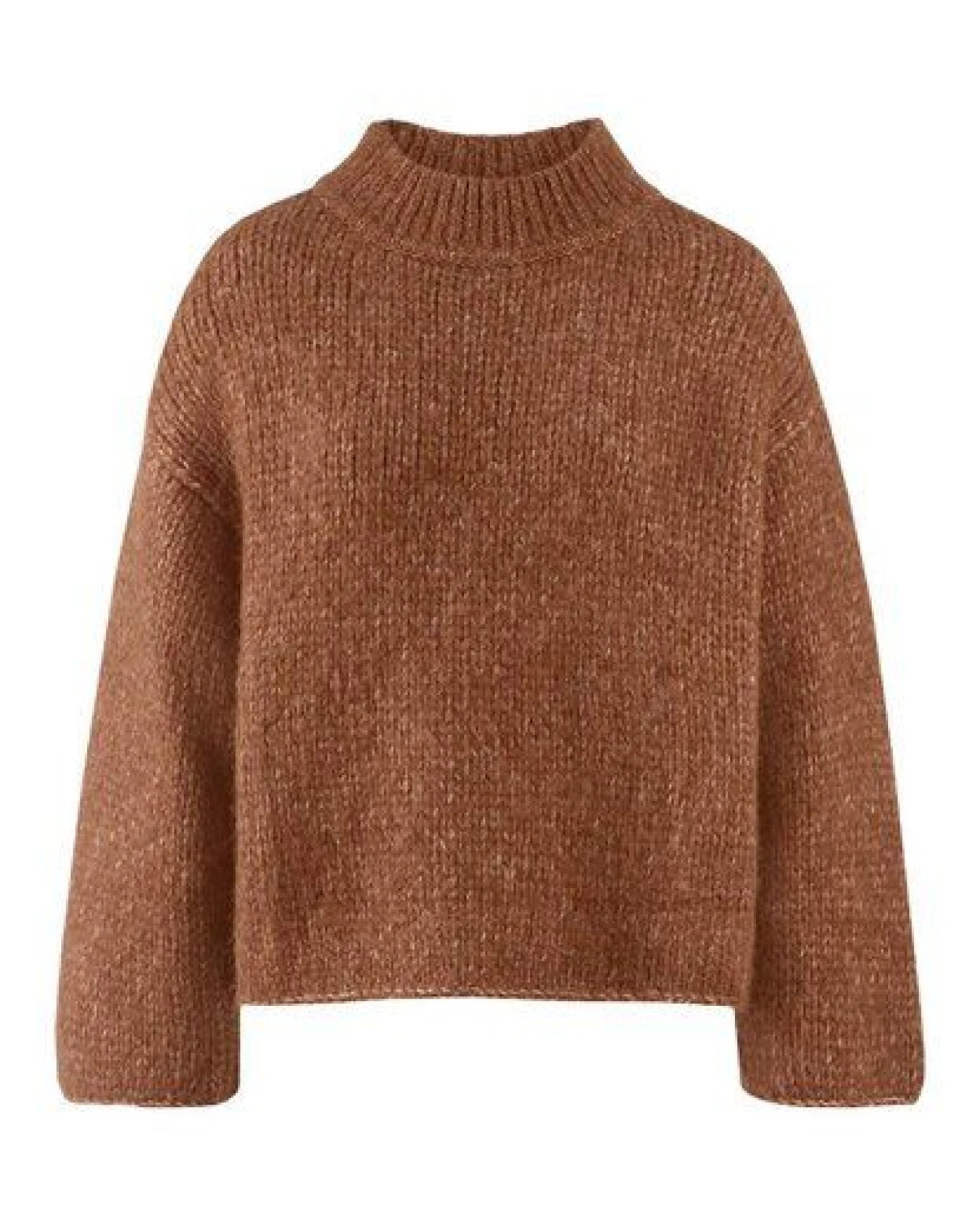 hessnatur Strick Pullover Relaxed aus Alpaka mit Bio-Baumwolle – Ansicht 3