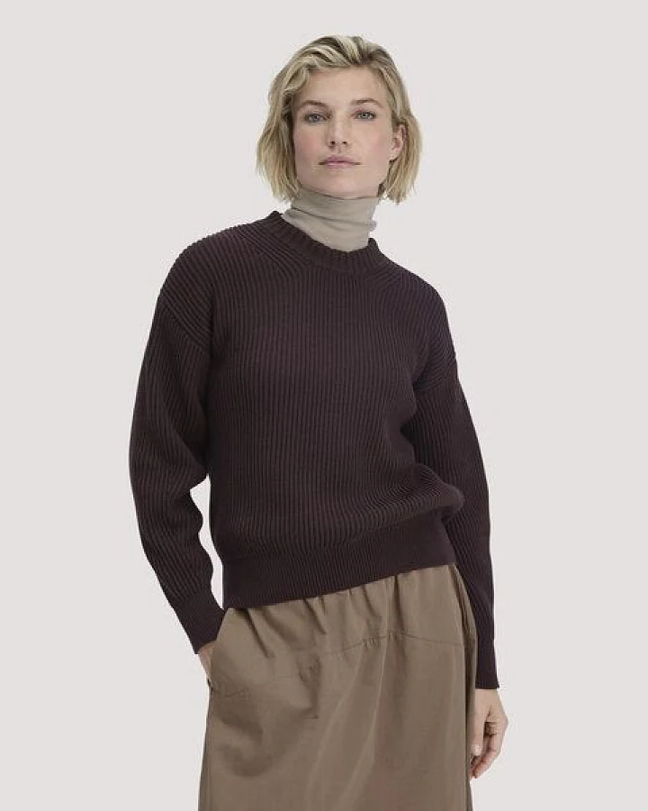 hessnatur Strick Pullover Relaxed aus reiner Bio-Baumwolle