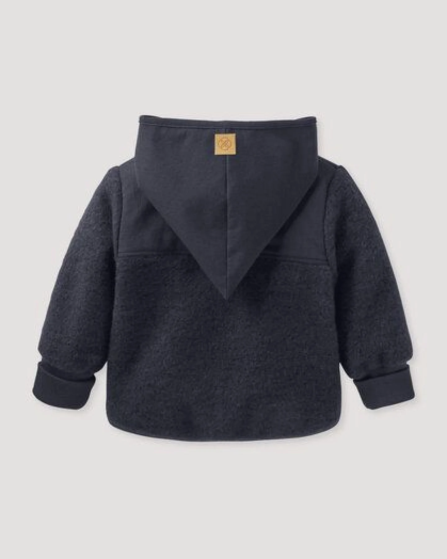 hessnatur Wollfleece Jacke aus Bio-Merinowolle mit Softshell – Ansicht 4