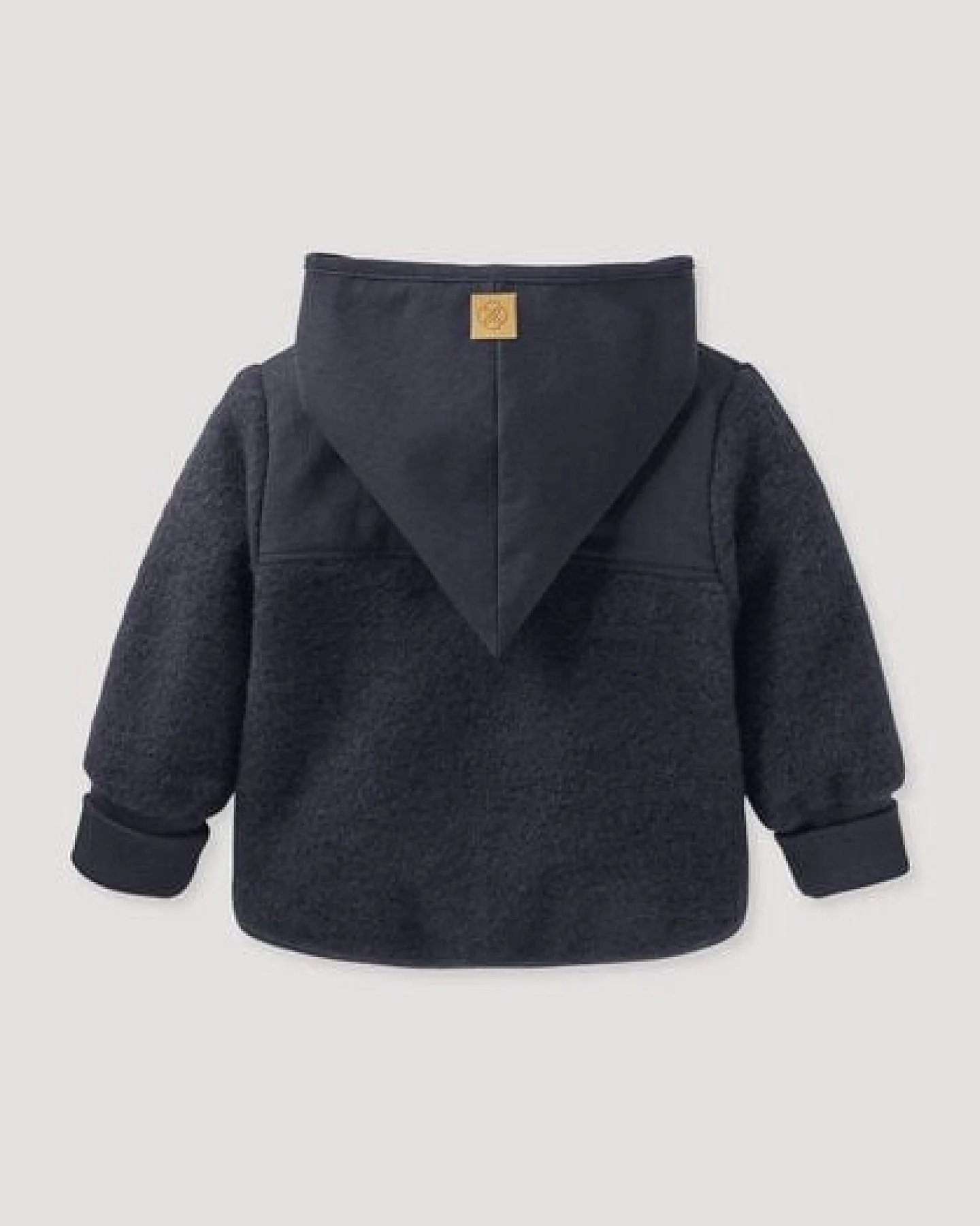 hessnatur Wollfleece Jacke aus Bio-Merinowolle mit Softshell – Ansicht 4
