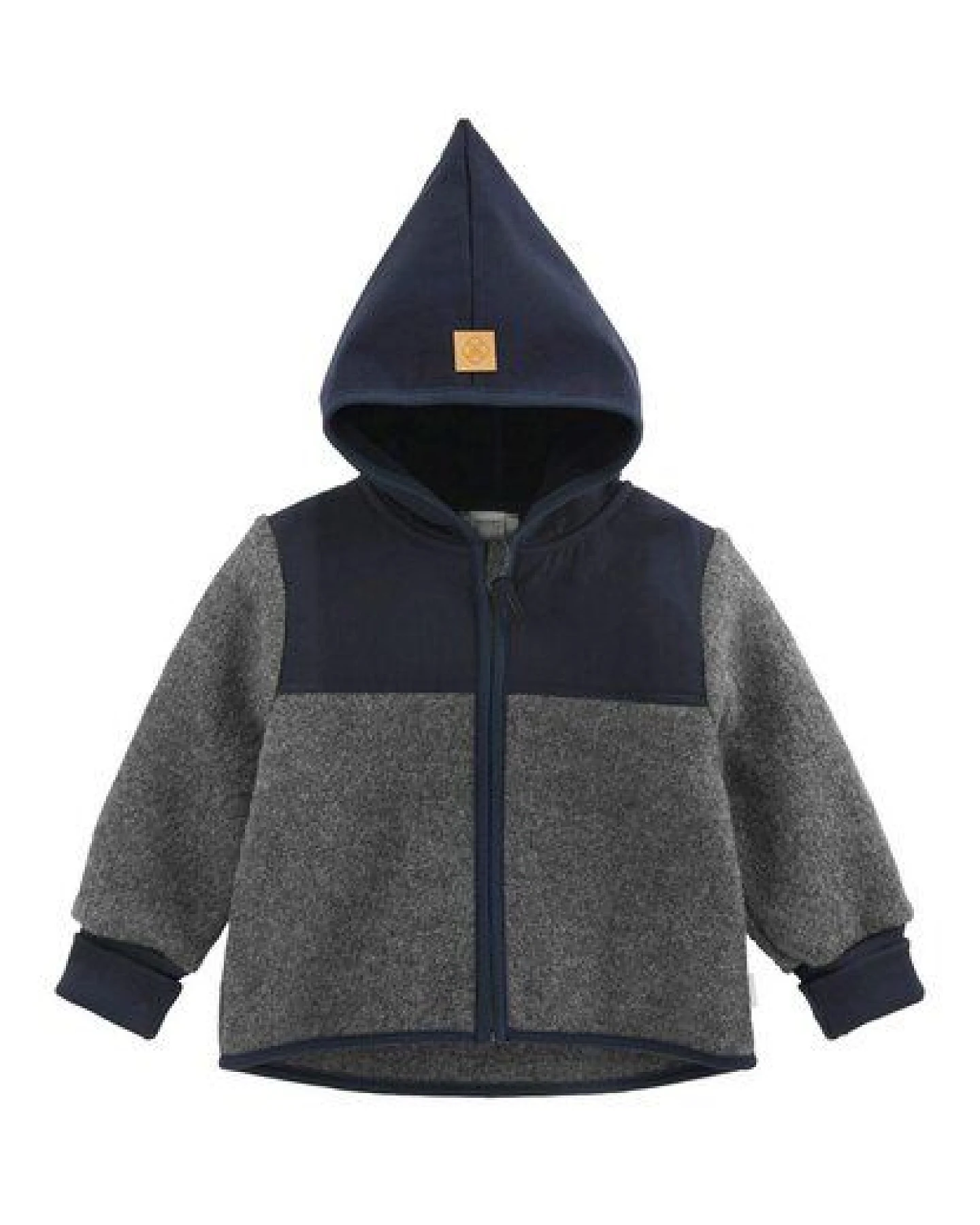 hessnatur Wollwalk Jacke aus Bio-Merinowolle mit Softshell – Ansicht 2