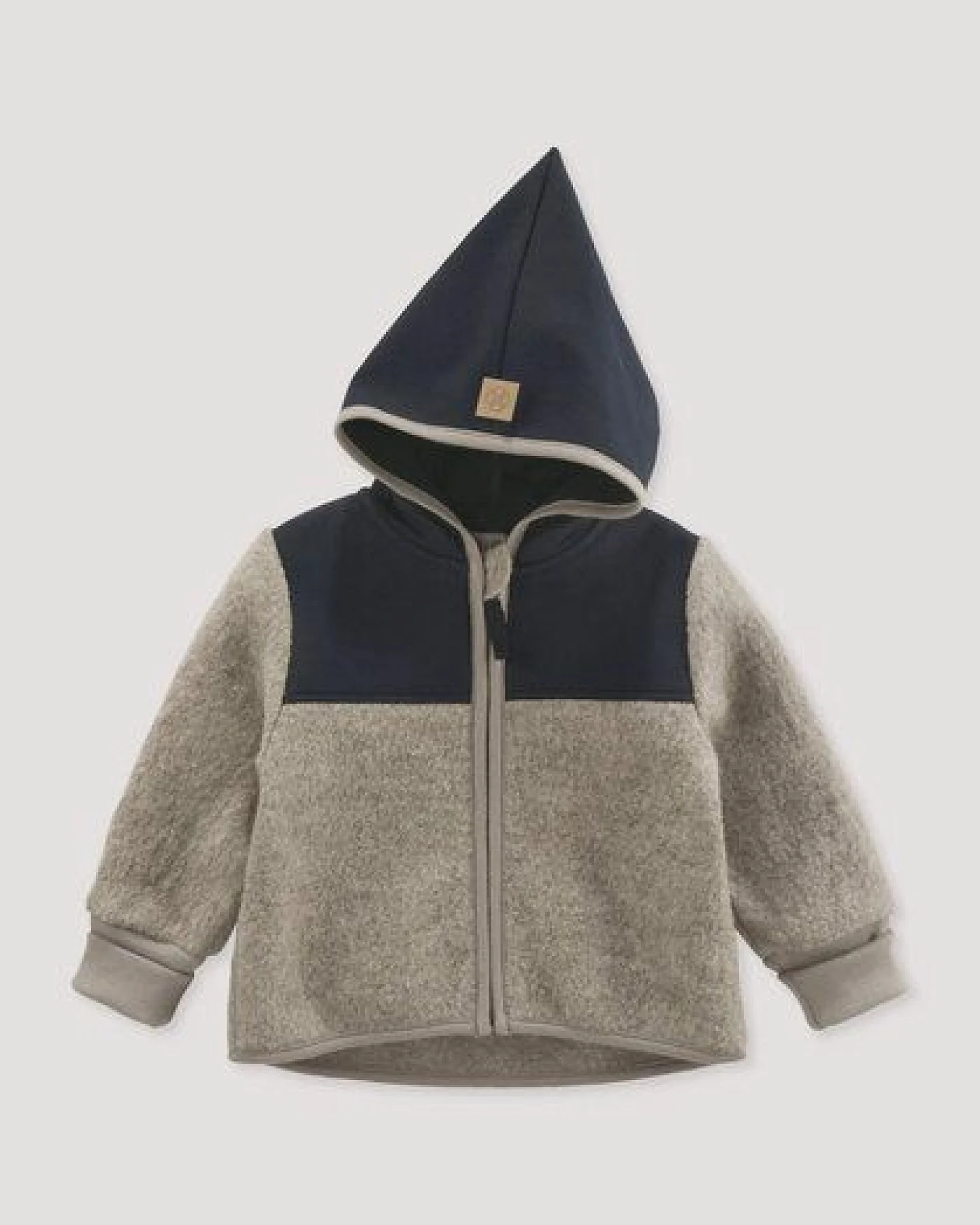hessnatur Wollwalk Jacke aus Bio-Merinowolle mit Softshell – Ansicht 2