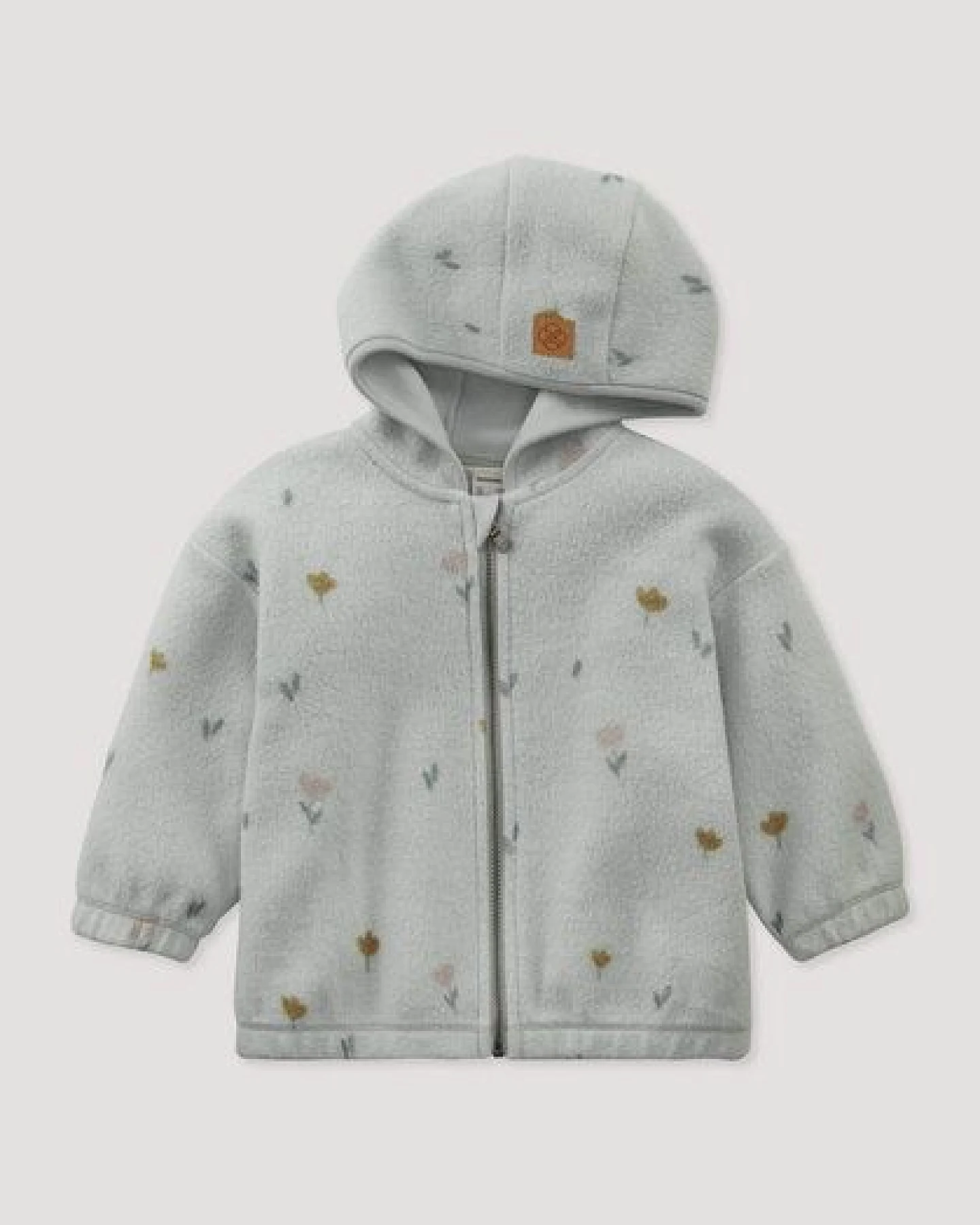 hessnatur Fleece Jacke reiner Bio-Baumwolle – Ansicht 2