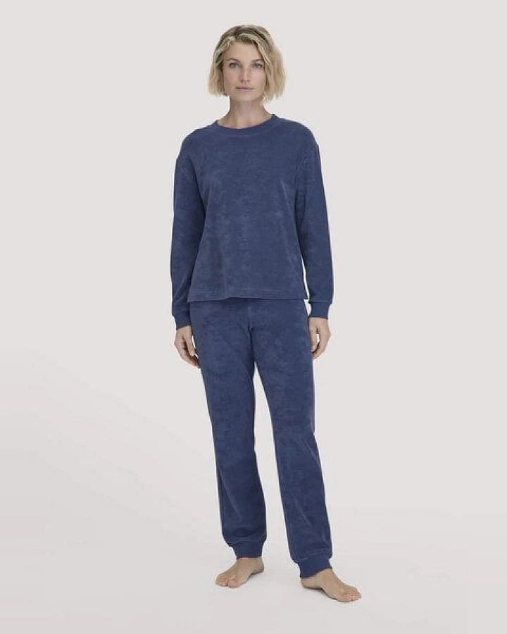 hessnatur Frottee Loungehose PURE COTTON aus reiner Bio-Baumwolle