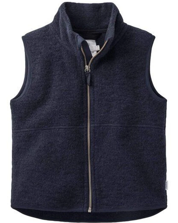 hessnatur Wollfleece Weste aus reiner Bio-Merinowolle
