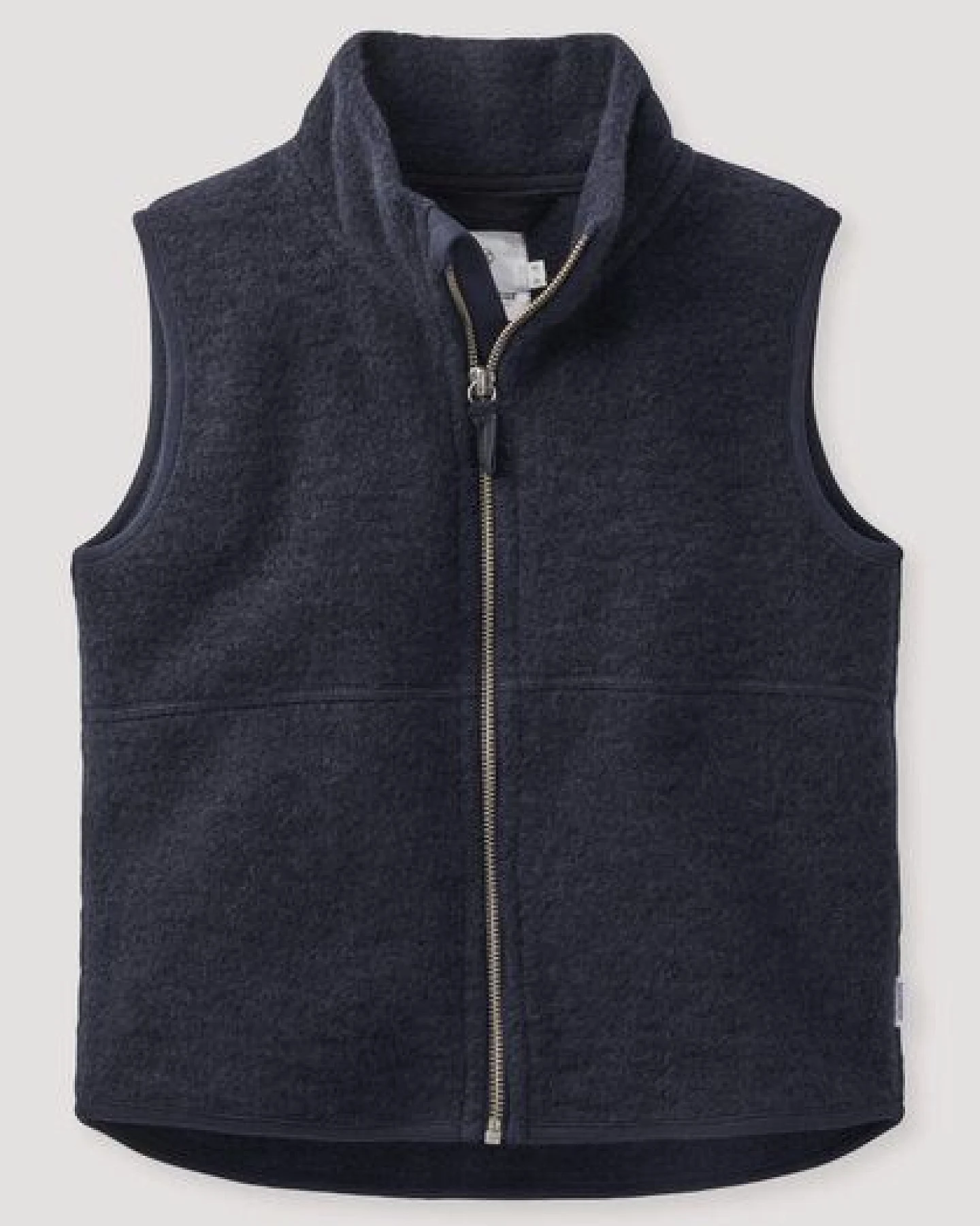hessnatur Wollfleece Weste aus reiner Bio-Merinowolle – Ansicht 2
