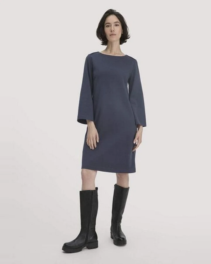 hessnatur Jersey Kleid Mini Regular aus Bio-Baumwolle
