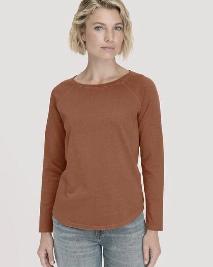 hessnatur Longsleeve Relaxed aus reiner Bio-Baumwolle