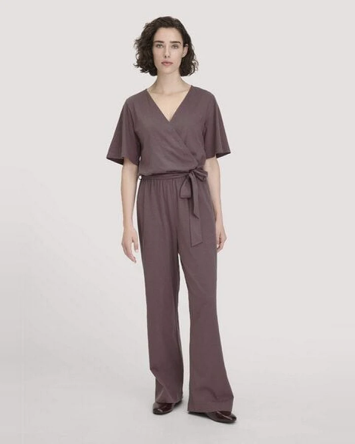 hessnatur Jersey Overall Regular in reiner Bio-Baumwolle