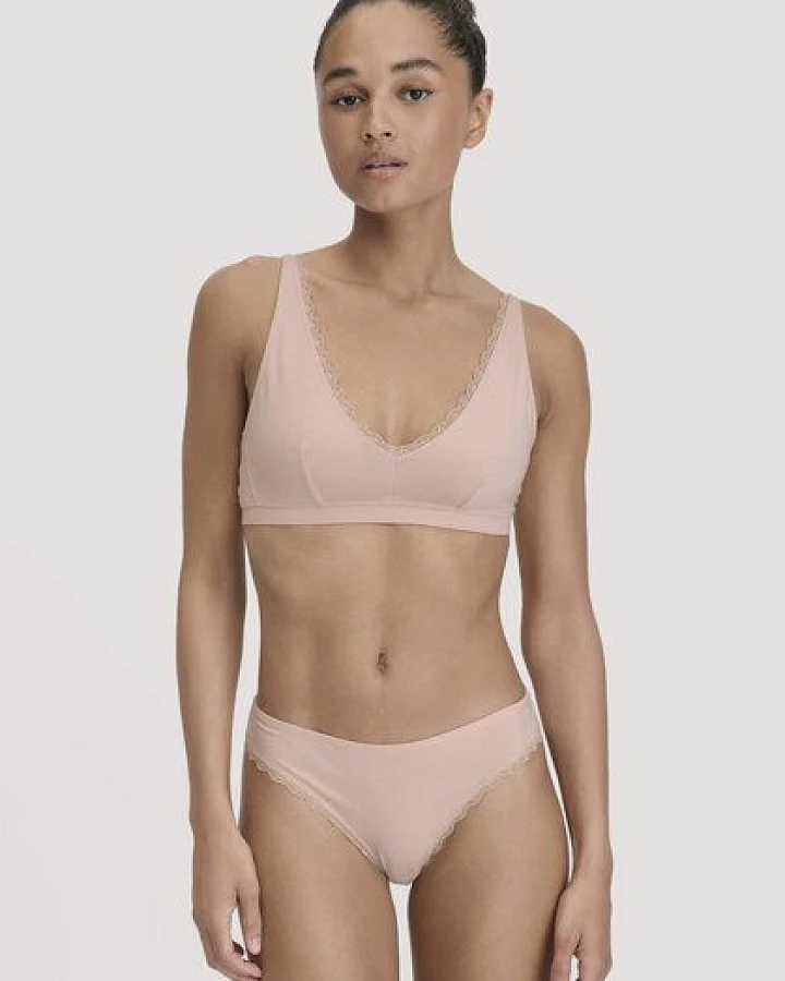 Produktseite: hessnatur Slip COTTON FEELING LACE aus Bio-Baumwolle