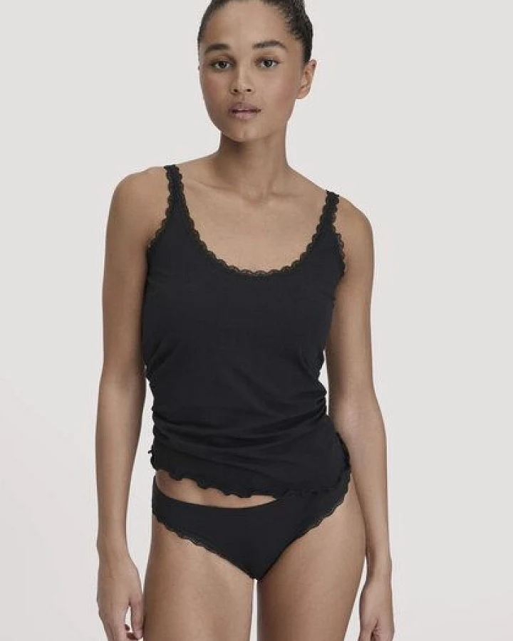 Produktseite: hessnatur Slip COTTON FEELING LACE aus Bio-Baumwolle