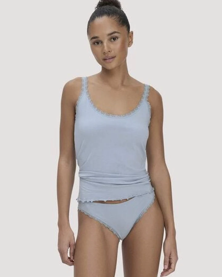 hessnatur Slip COTTON FEELING LACE aus Bio-Baumwolle
