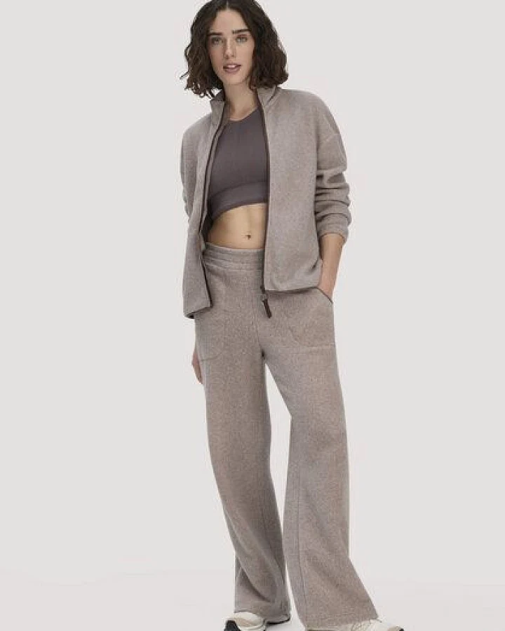 Produktseite: hessnatur Fleece Hose Relaxed ACTIVE LIGHT aus reiner Bio-Baumwolle