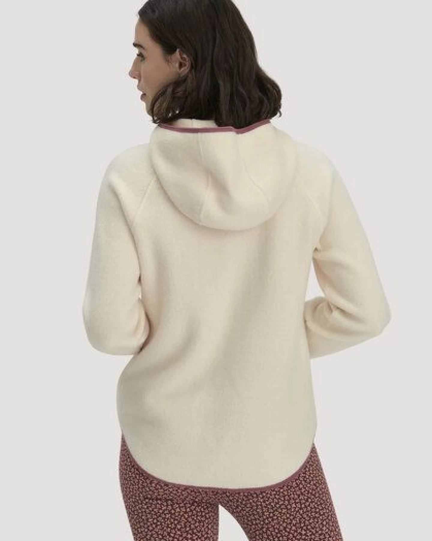 hessnatur Fleece Hoodie Relaxed ACTIVE LIGHT aus reiner Bio-Baumwolle – Ansicht 2