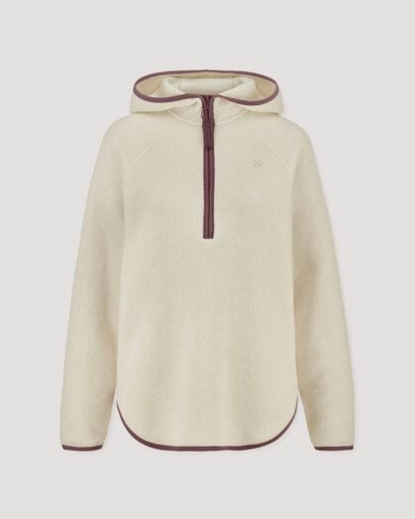 hessnatur Fleece Hoodie Relaxed ACTIVE LIGHT aus reiner Bio-Baumwolle – Ansicht 4